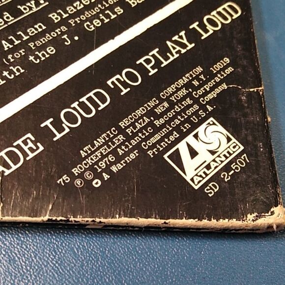 The J. Geils Band Vinyl Record - Picture 5 of 16